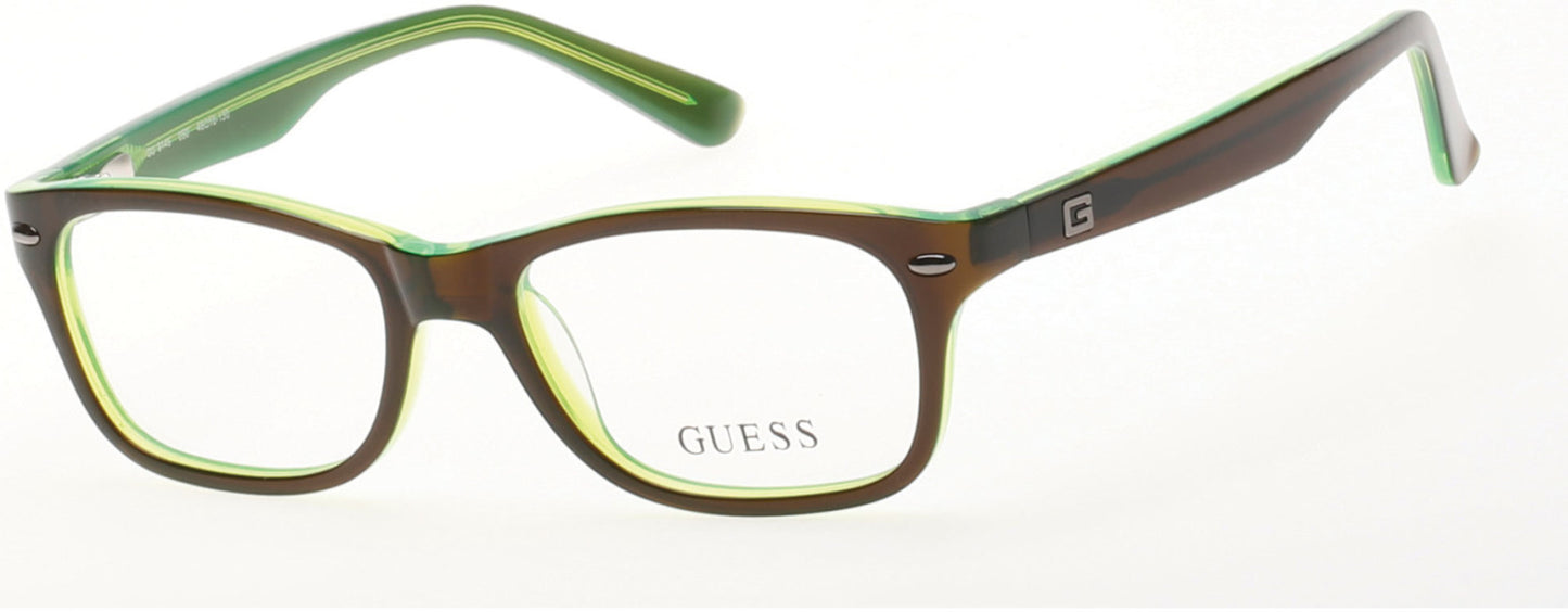 Guess GU9145 Eyeglasses 050-050 - Dark Brown/other