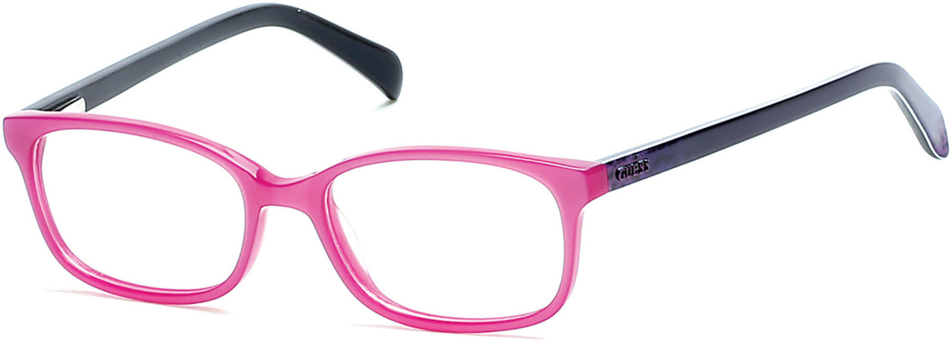 Guess GU9158 Geometric Eyeglasses 081-081 - Shiny Violet