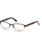 Guess GU9170 Geometric Eyeglasses 049-049 - Matte Dark Brown