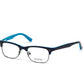 Guess GU9174 Browline Eyeglasses 090-090 - Shiny Blue