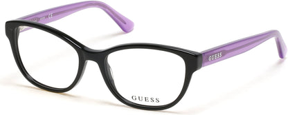 Guess GU9203 Square Eyeglasses 001-001 - Shiny Black