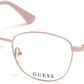 Guess GU9204 Round Eyeglasses 072-072 - Shiny Pink