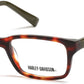 Harley-Davidson HD0122T Geometric Eyeglasses 052-052 - Dark Havana