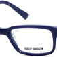Harley-Davidson HD0122T Geometric Eyeglasses 091-091 - Matte Blue