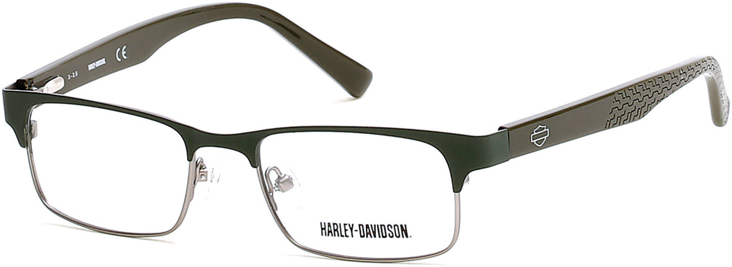 Harley-Davidson HD0123T Eyeglasses 098-098 - Dark Green/other