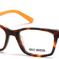 Harley-Davidson HD0126T Geometric Eyeglasses 052-052 - Dark Havana