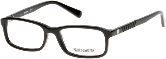 Harley-Davidson HD0129T Eyeglasses 001-001 - Shiny Black