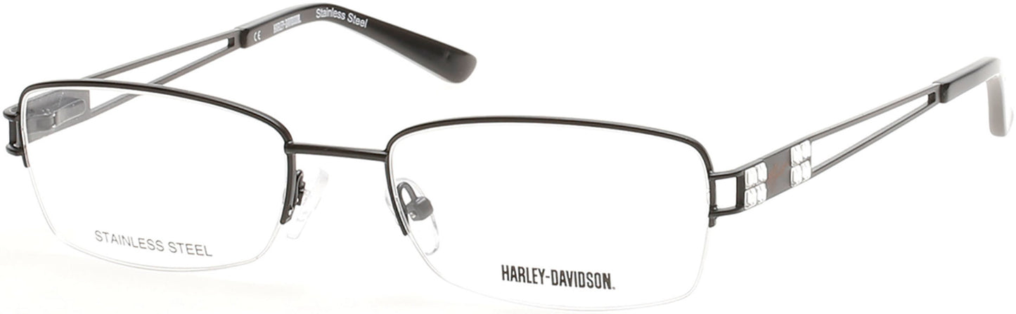 Harley-Davidson HD0519 Eyeglasses 001-001 - Shiny Black