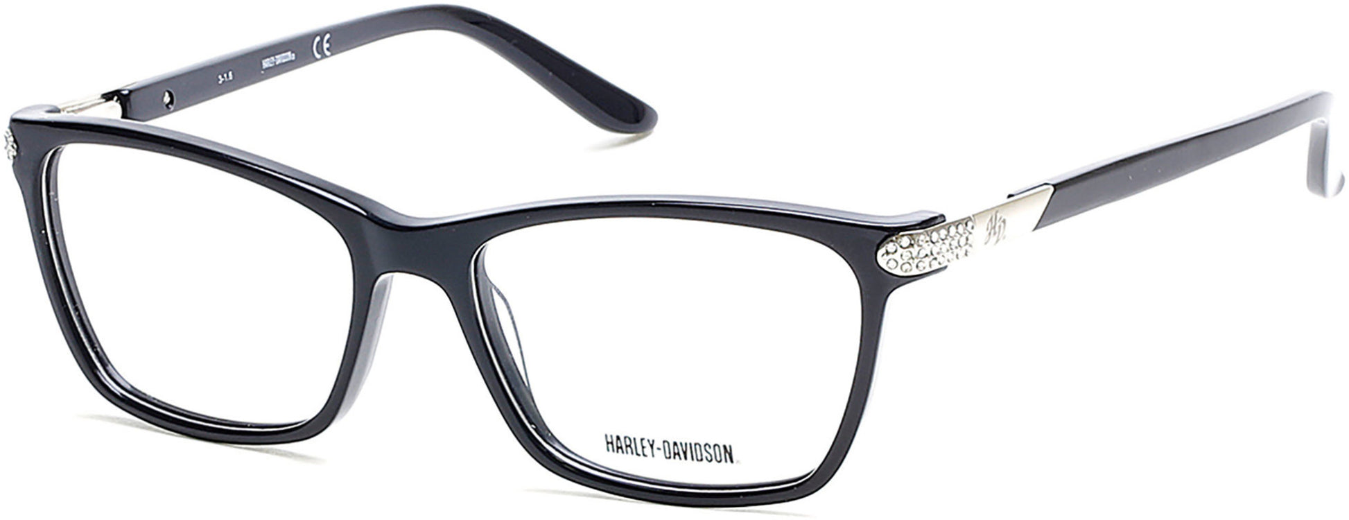Harley-Davidson HD0531 Eyeglasses 001-001 - Shiny Black