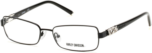 Harley-Davidson HD0536 Geometric Eyeglasses 002-002 - Matte Black