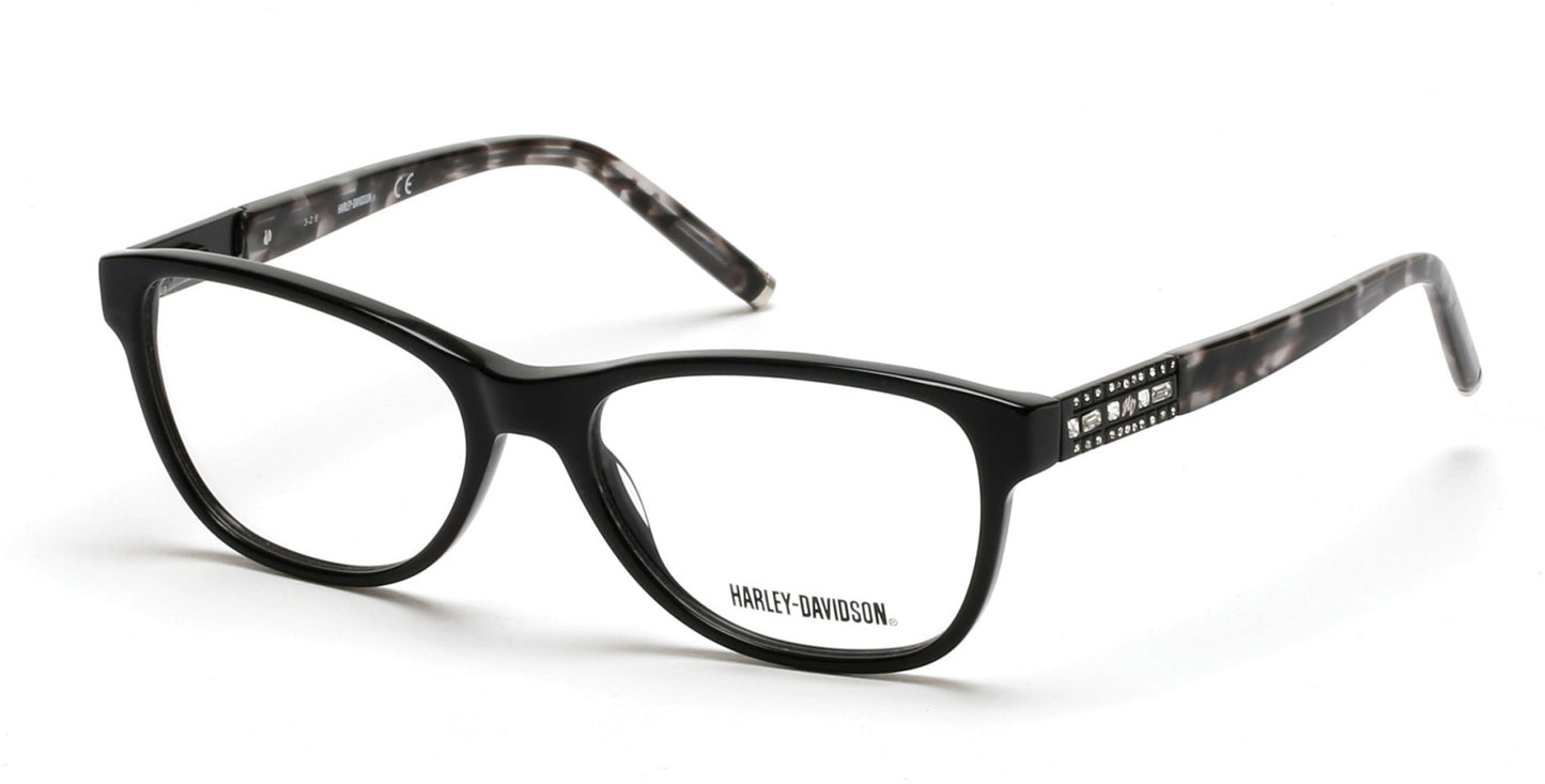 Harley-Davidson HD0539 Eyeglasses 001-001 - Shiny Black