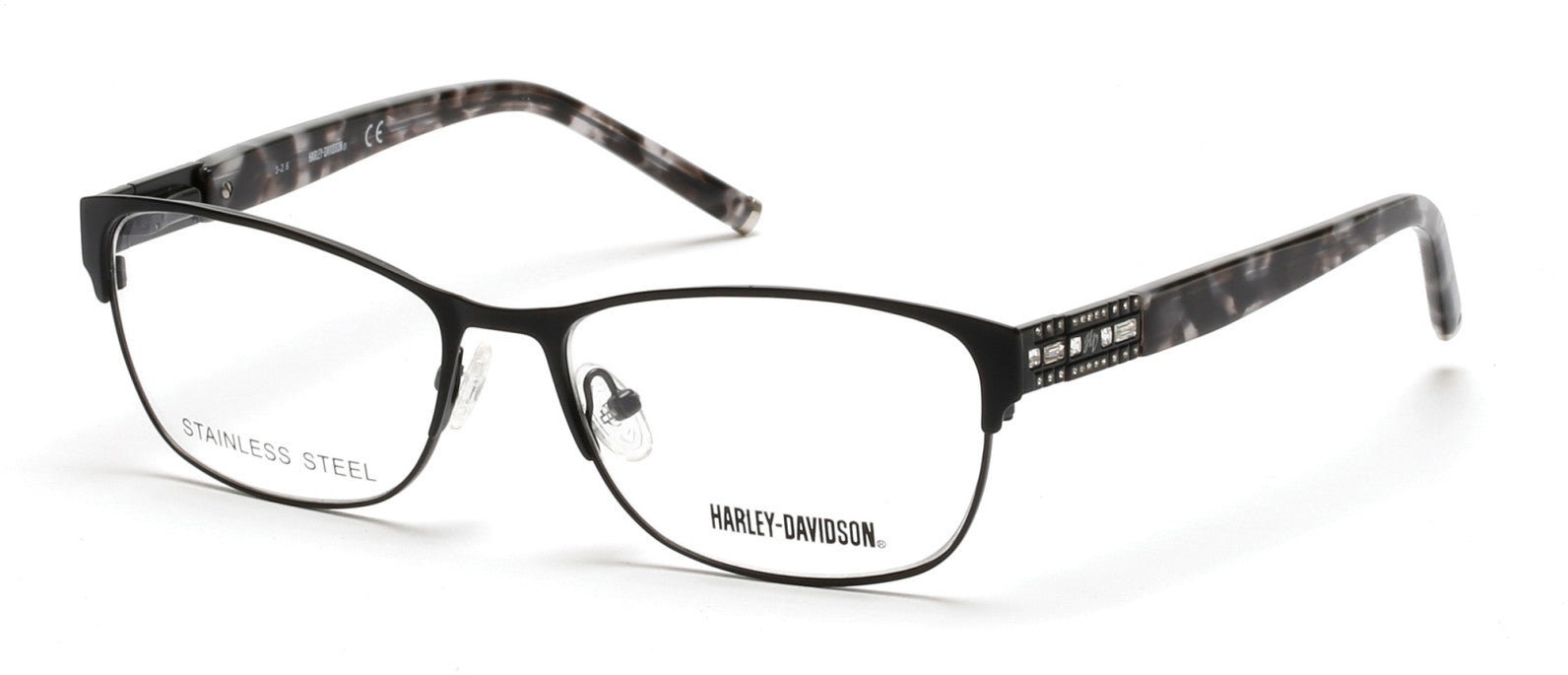 Harley-Davidson HD0540 Eyeglasses 002-002 - Matte Black