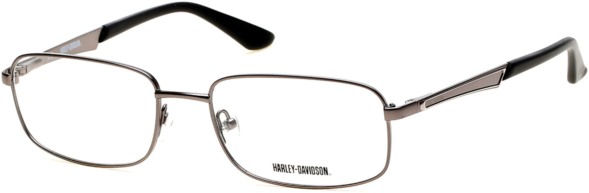 Harley-Davidson HD0728 Eyeglasses 049-008 - Shiny Gumetal