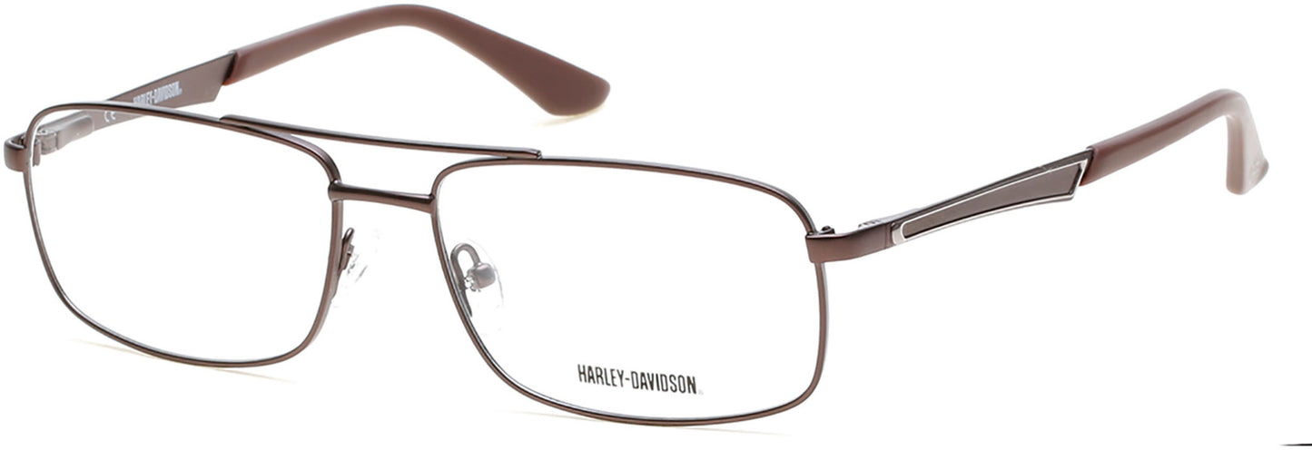 Harley-Davidson HD0729 Eyeglasses 049-049 - Matte Dark Brown