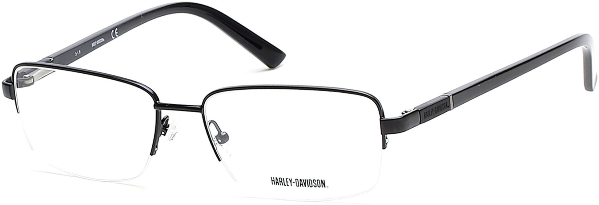 Harley-Davidson HD0734 Eyeglasses 002-002 - Matte Black