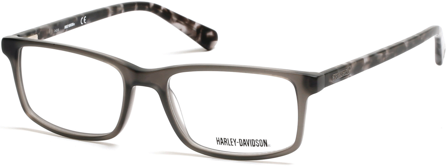 Harley-Davidson HD0756 Eyeglasses 009-009 - Matte Gunmetal
