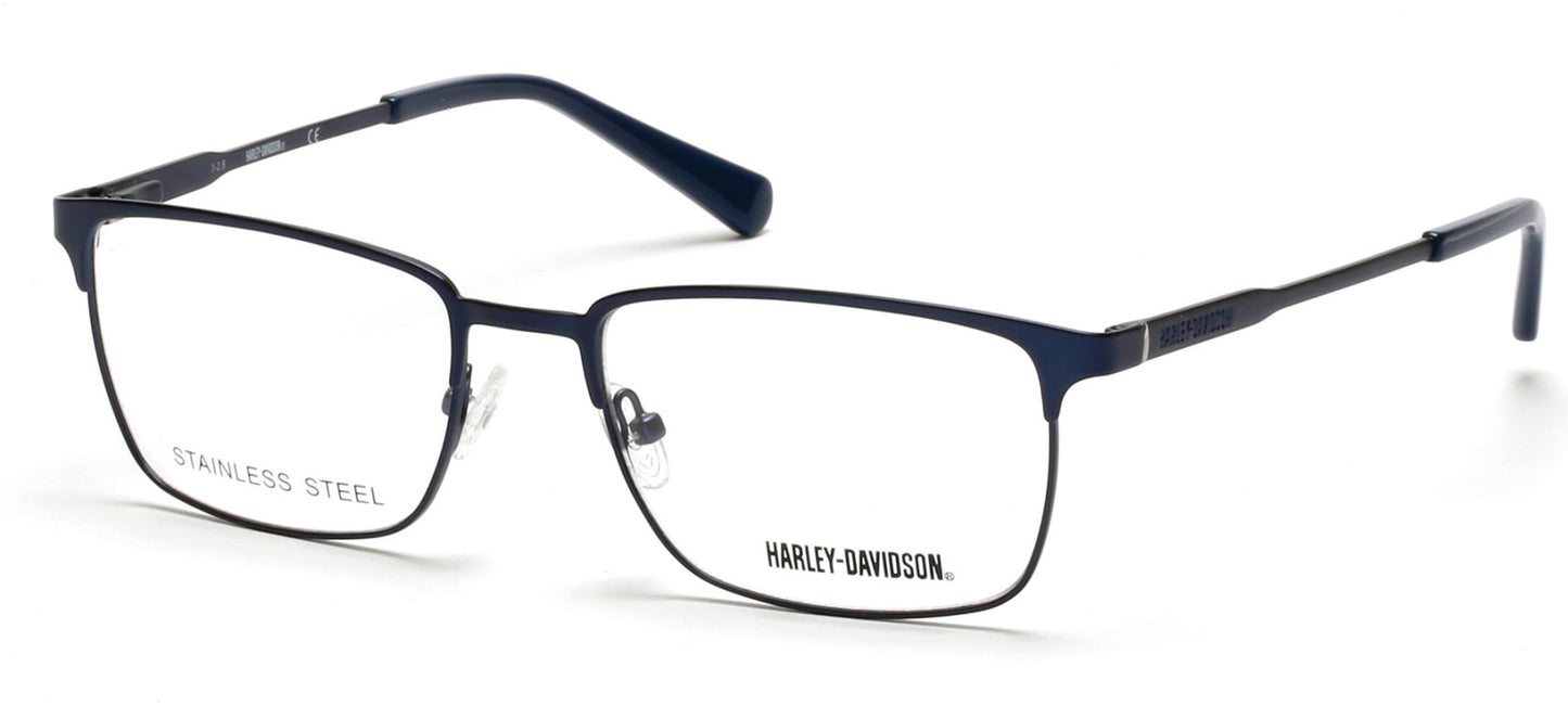 Harley-Davidson HD0758 Eyeglasses 091-091 - Matte Blue