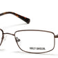 Harley-Davidson HD0760 Eyeglasses 049-049 - Matte Dark Brown