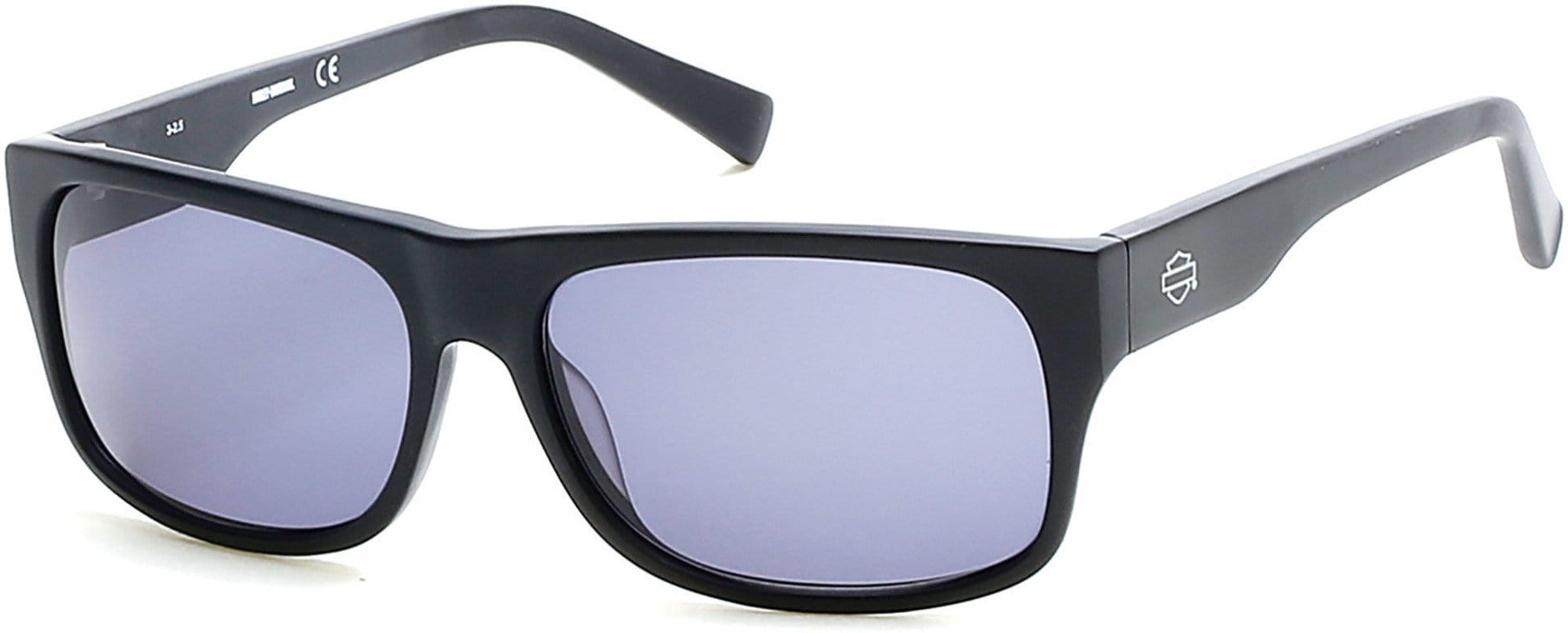 Harley-Davidson HD0905X Sunglasses 02A-02A - Matte Black / Smoke