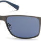 Harley-Davidson HD0914X Sunglasses 09V-09V - Matte Gunmetal  / Blue