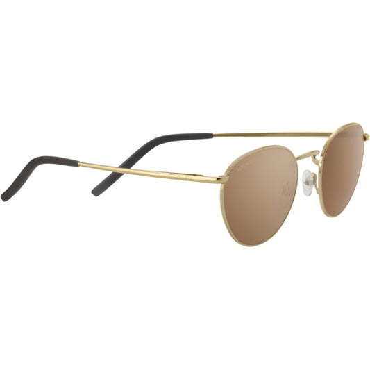 Serengeti Hamel Sunglasses  Bold Gold Shiny Medium