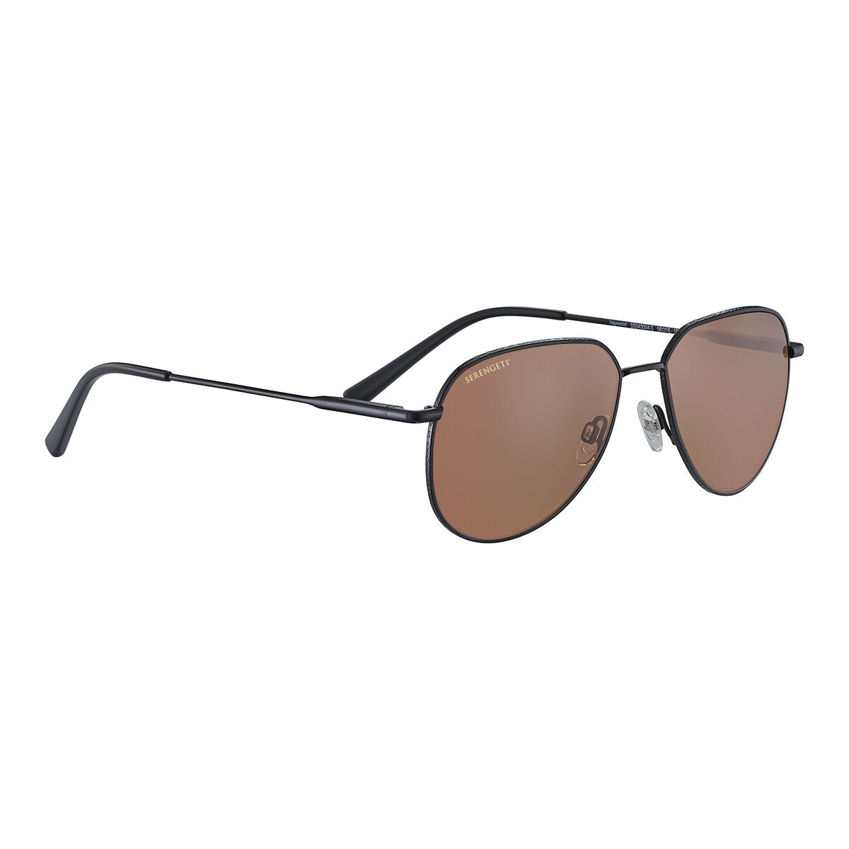 Serengeti Haywood Sunglasses  Matte Black One Size