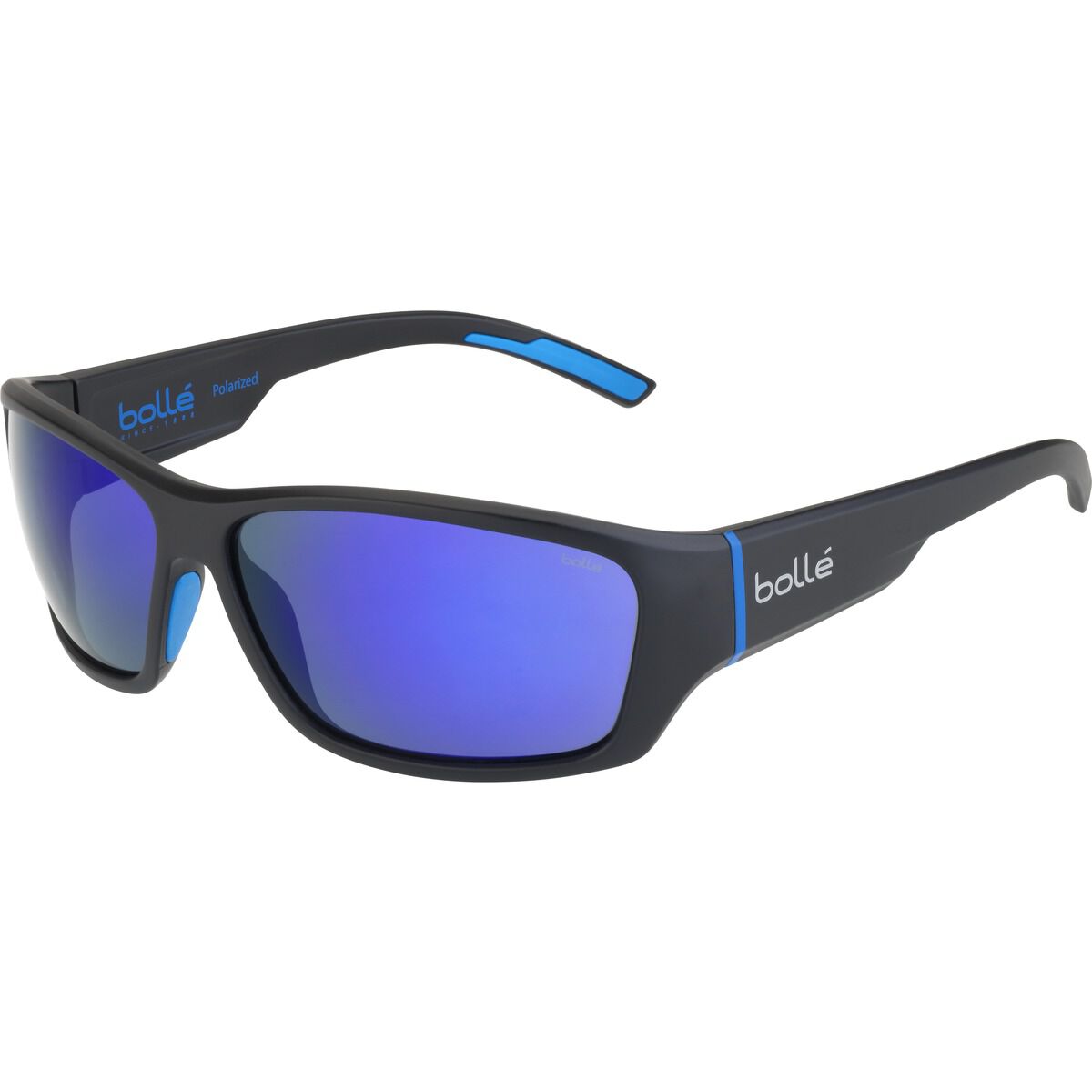 Bolle Ibex Sunglasses  Black Blue Matte One Size