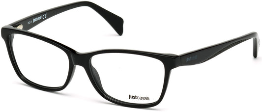 Just Cavalli JC0712 Square Eyeglasses 001-001 - Shiny Black