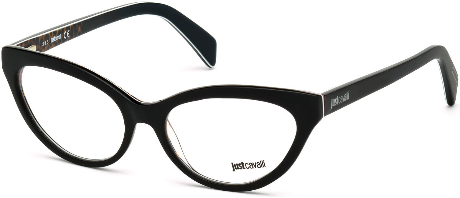 Just Cavalli JC0716 Cat Eyeglasses 002-002 - Matte Black