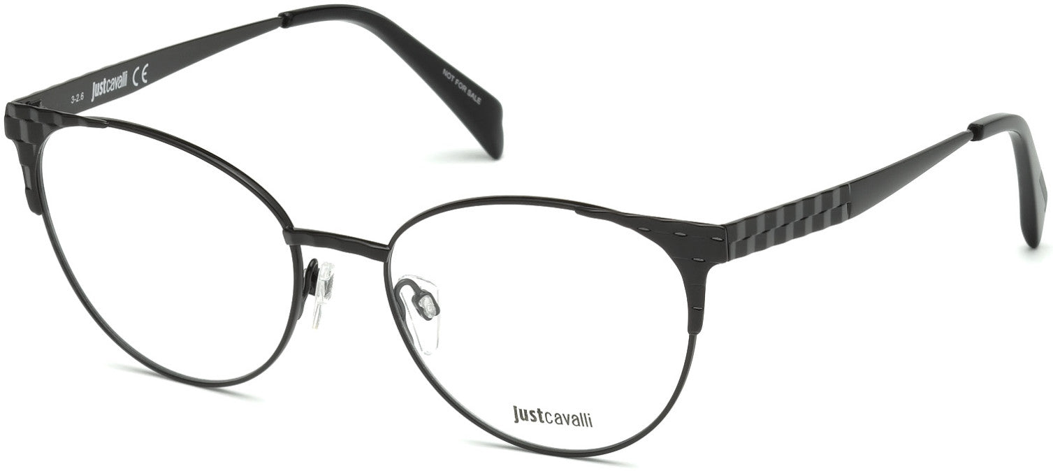 Just Cavalli JC0794 Cat Eyeglasses 001-001 - Shiny Black
