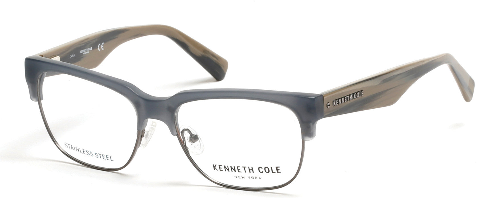 Kenneth Cole New York,Kenneth Cole Reaction KC0257 Eyeglasses 020-020 - Grey/other