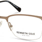 Kenneth Cole New York,Kenneth Cole Reaction KC0322 Square Eyeglasses 009-009 - Matte Gunmetal