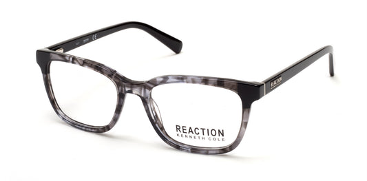 Kenneth Cole New York,Kenneth Cole Reaction KC0802 Geometric Eyeglasses 020-020 - Grey