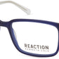 Kenneth Cole New York,Kenneth Cole Reaction KC0821 Geometric Eyeglasses 091-091 - Matte Blue