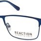 Kenneth Cole New York,Kenneth Cole Reaction KC0823 Geometric Eyeglasses 091-091 - Matte Blue
