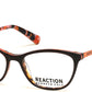 Kenneth Cole New York,Kenneth Cole Reaction KC0826 Square Eyeglasses 046-046 - Matte Light Brown