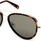 Kenneth Cole New York,Kenneth Cole Reaction KC7222 Sunglasses 56N-56N - Havana/other / Green