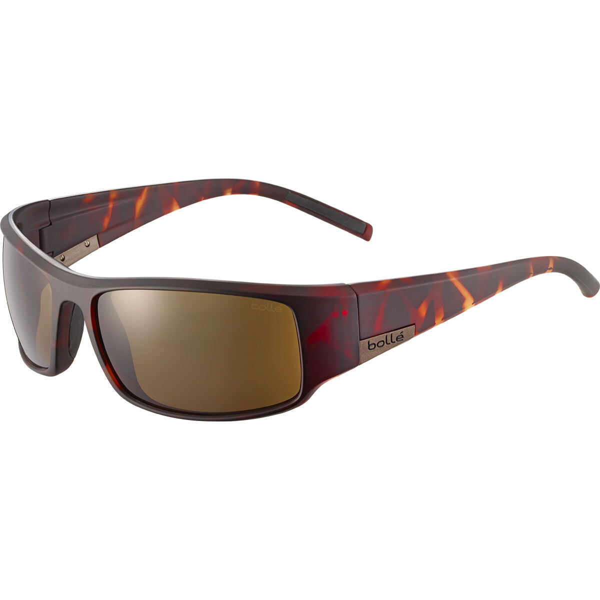Bolle King Sunglasses  Tortoise Matte One Size