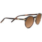 Serengeti Leonora Sunglasses  Striped Brown Shiny Medium