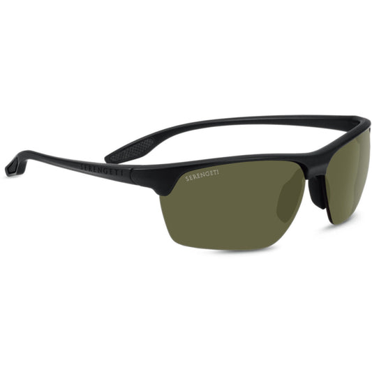 Serengeti Linosa Sunglasses  Matte Black One Size