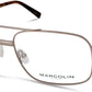 Marcolin MA3022 Navigator Eyeglasses 008-008 - Shiny Gunmetal