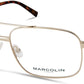 Marcolin MA3022 Navigator Eyeglasses 032-032 - Pale Gold