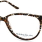 Marcolin MA5019 Square Eyeglasses 056-056 - Havana