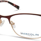 Marcolin MA5022 Rectangular Eyeglasses 070-070 - Matte Bordeaux