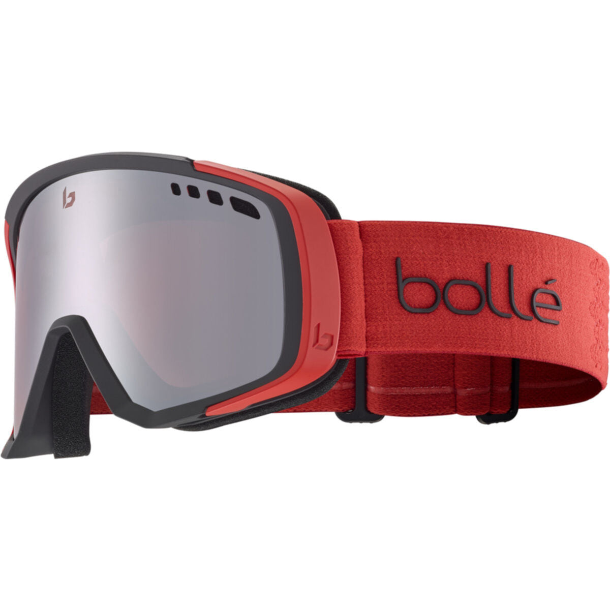 Bolle Mammoth Goggles  Black Red Matte One Size