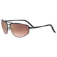Serengeti Masten Sunglasses  Shiny Black Large