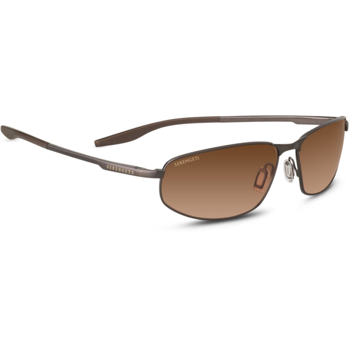 Serengeti Matera Sunglasses  Brushed Brown One Size