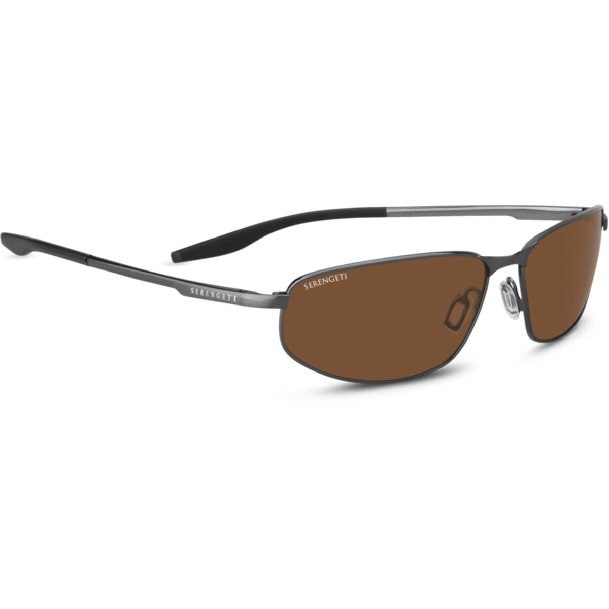 Serengeti Matera Sunglasses  Brushed Dark Gunmetal One Size