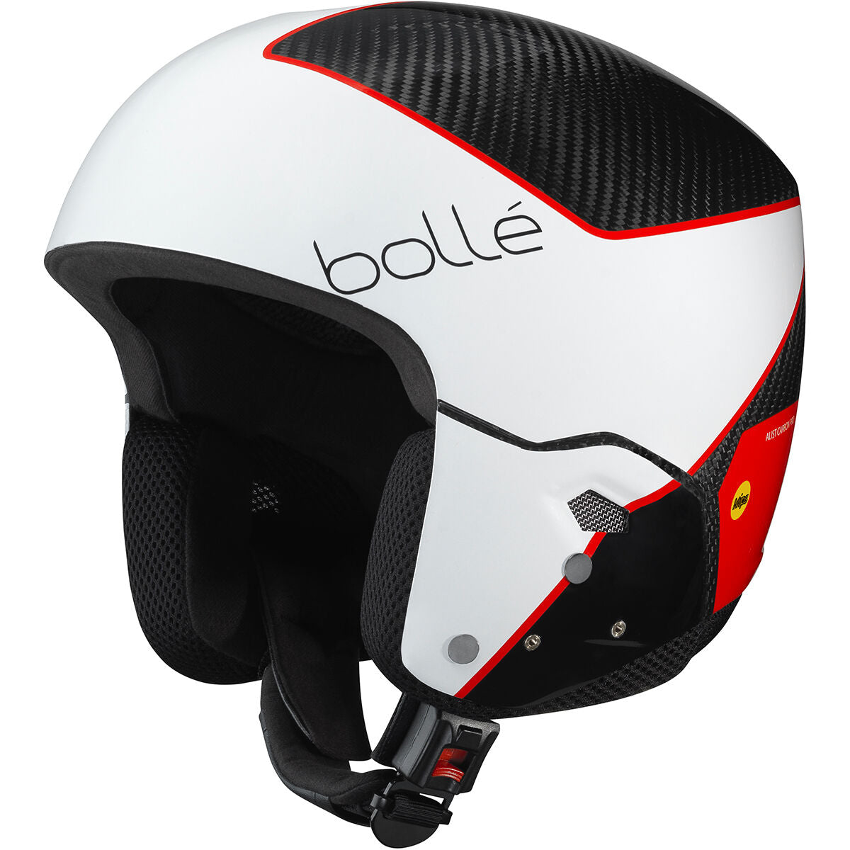 Bolle Medalist Carbon Pro Mips Snow Helmet  Race White Shiny XXL 60-63