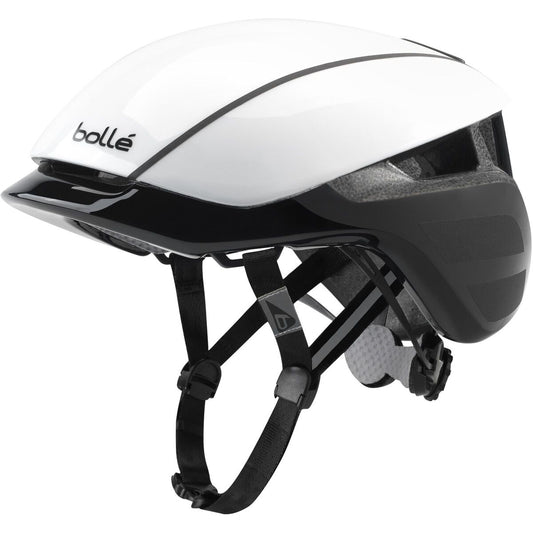 Bolle Messenger Premium Cycling Helmet  Hi-vis White Black M 54-58